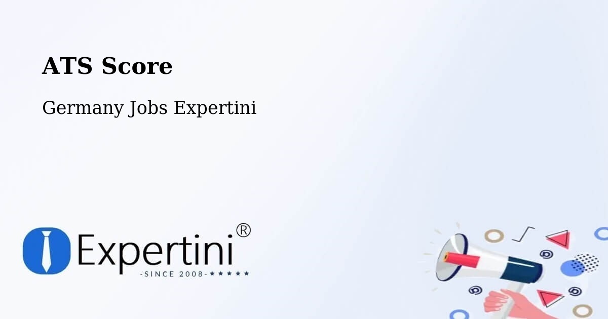 ATS Score - Germany Jobs Expertini