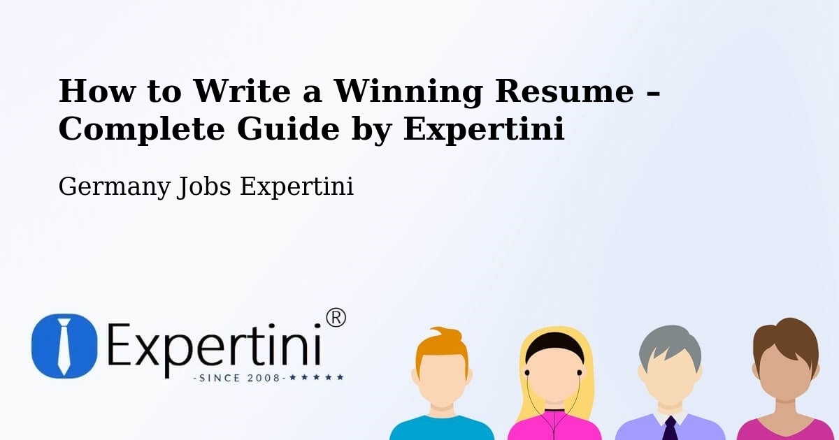 Resume Writing Guide for Job Seekers – Schafstädt - Schafstädt, Germany Jobs Expertini